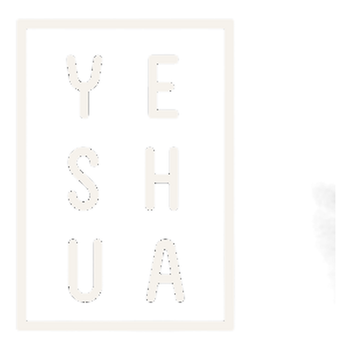 Arte completa Yeshua Minimal em fundo transparente