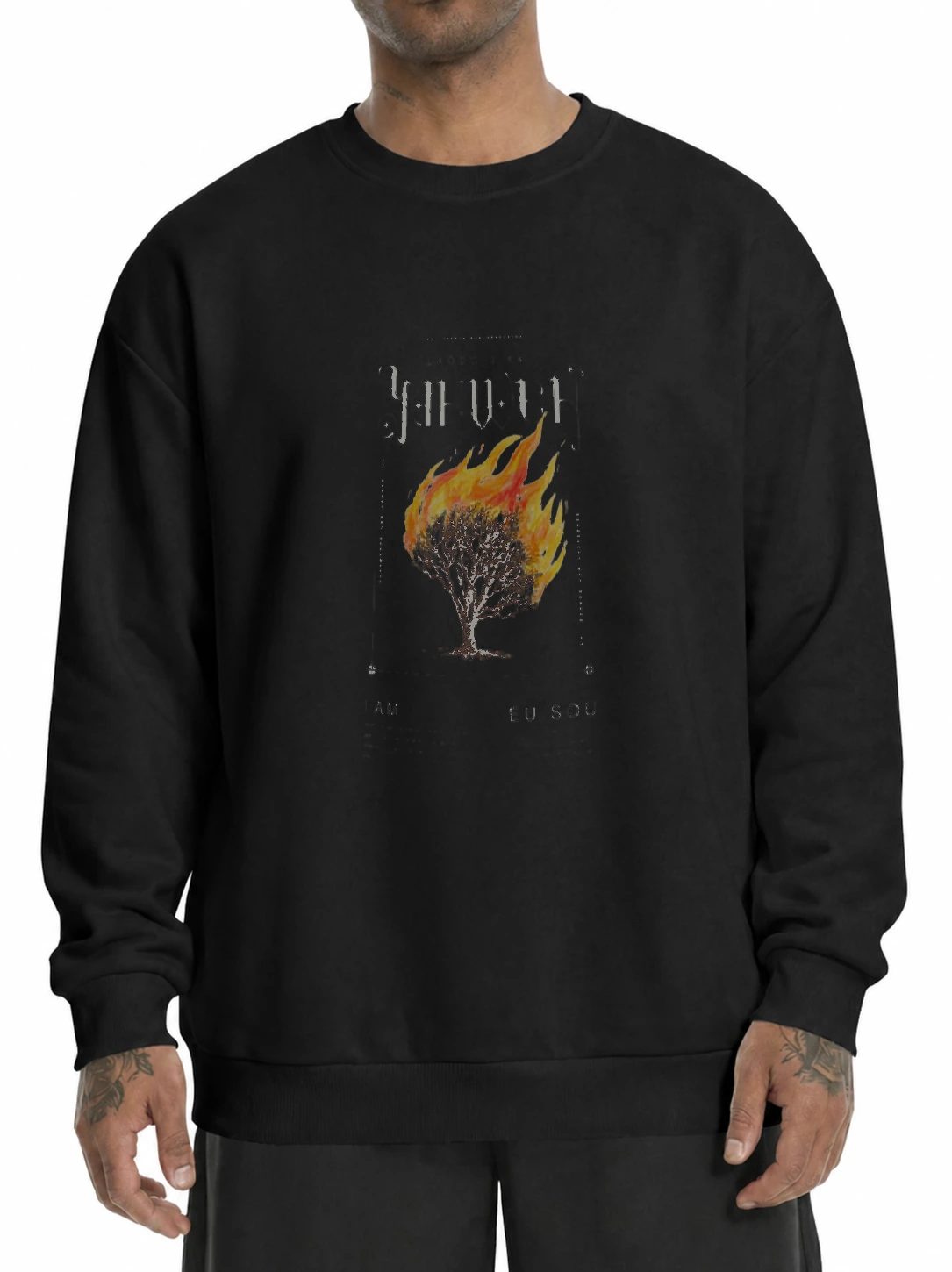 Moletom 320g Êxodo 3:14 · Yahweh | Fé que Veste