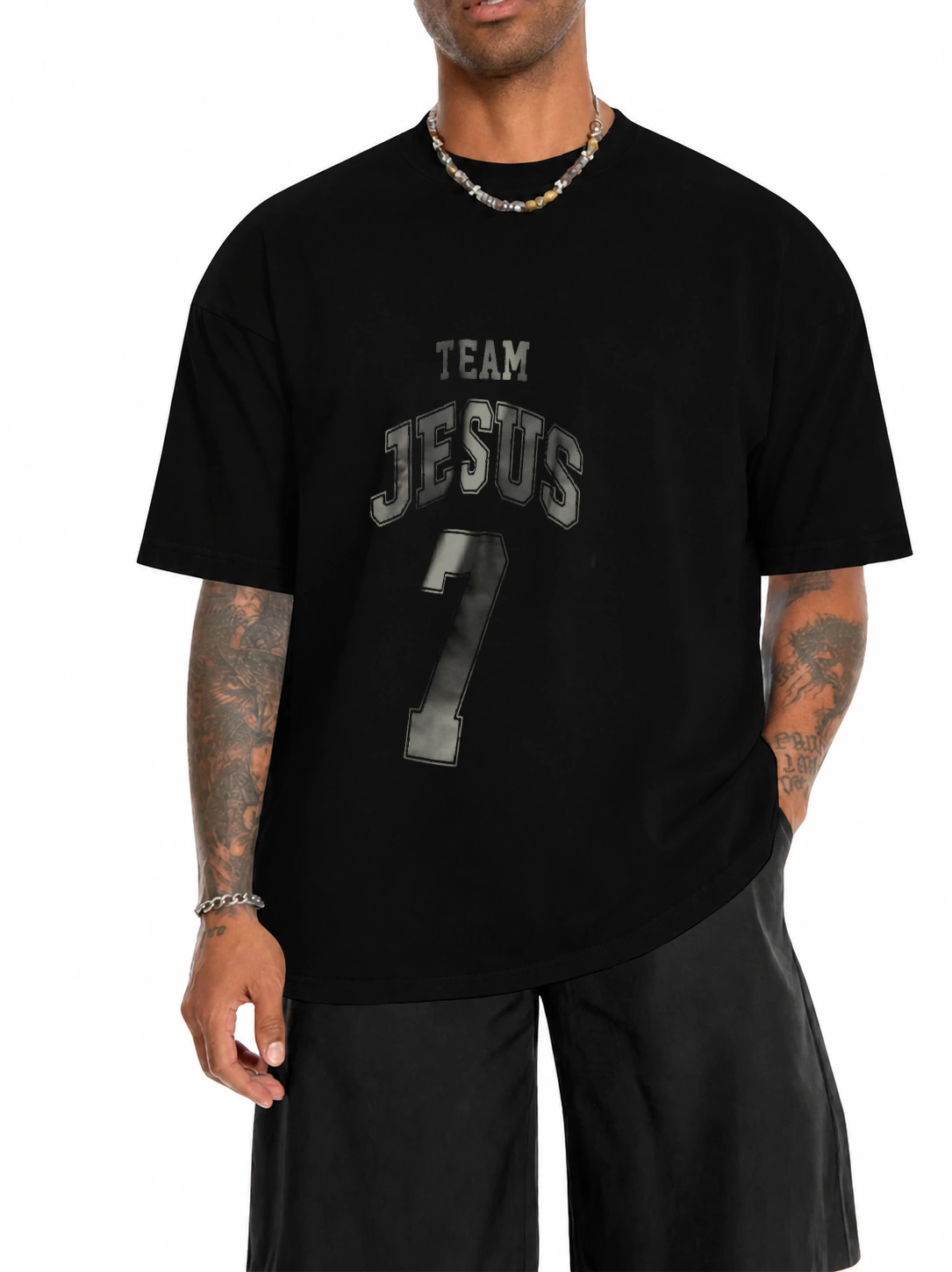 Camiseta 180g Team Jesus · 7 | Fé que Veste