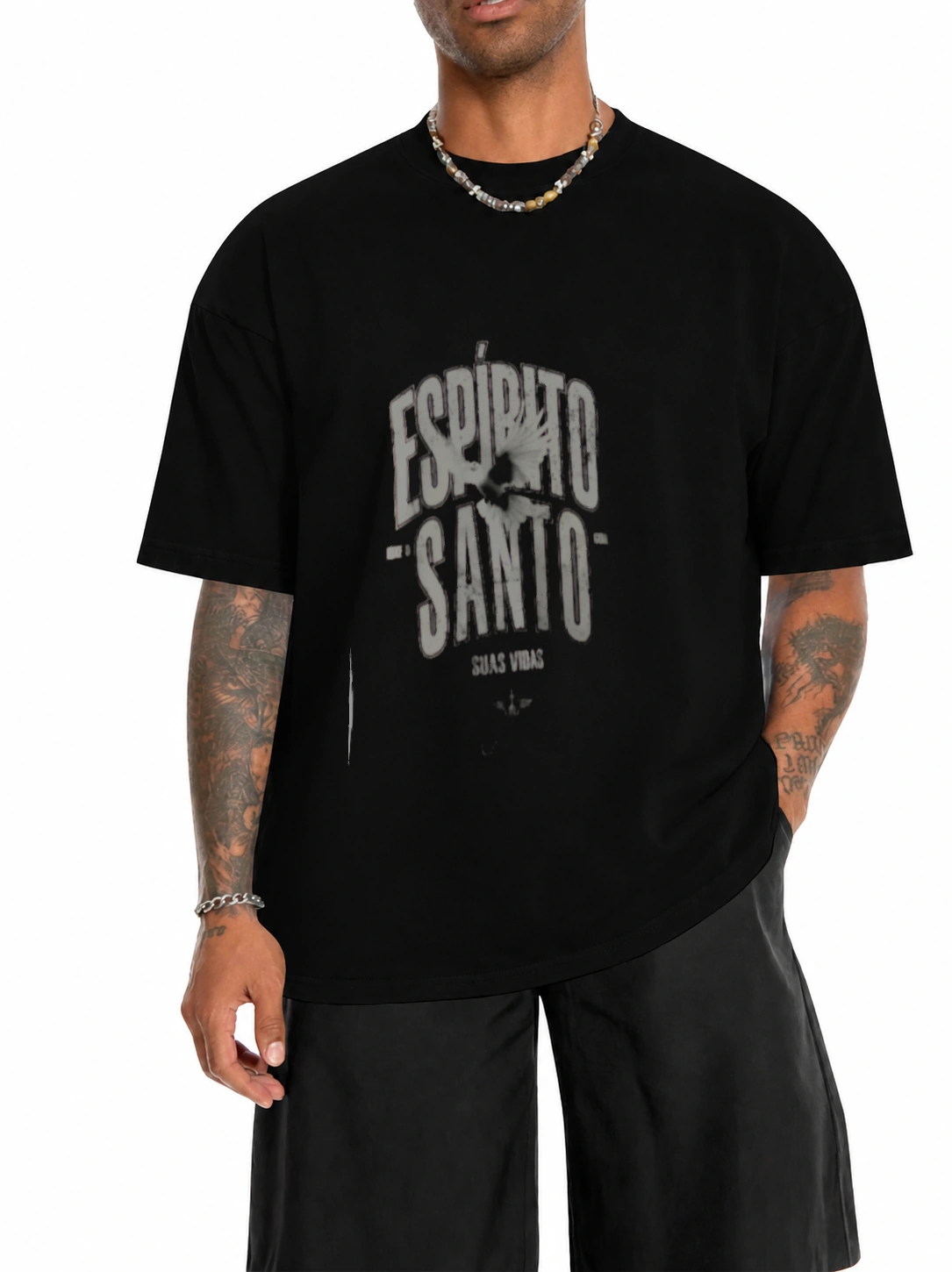 Camiseta 180g Espírito Santo | Fé que Veste