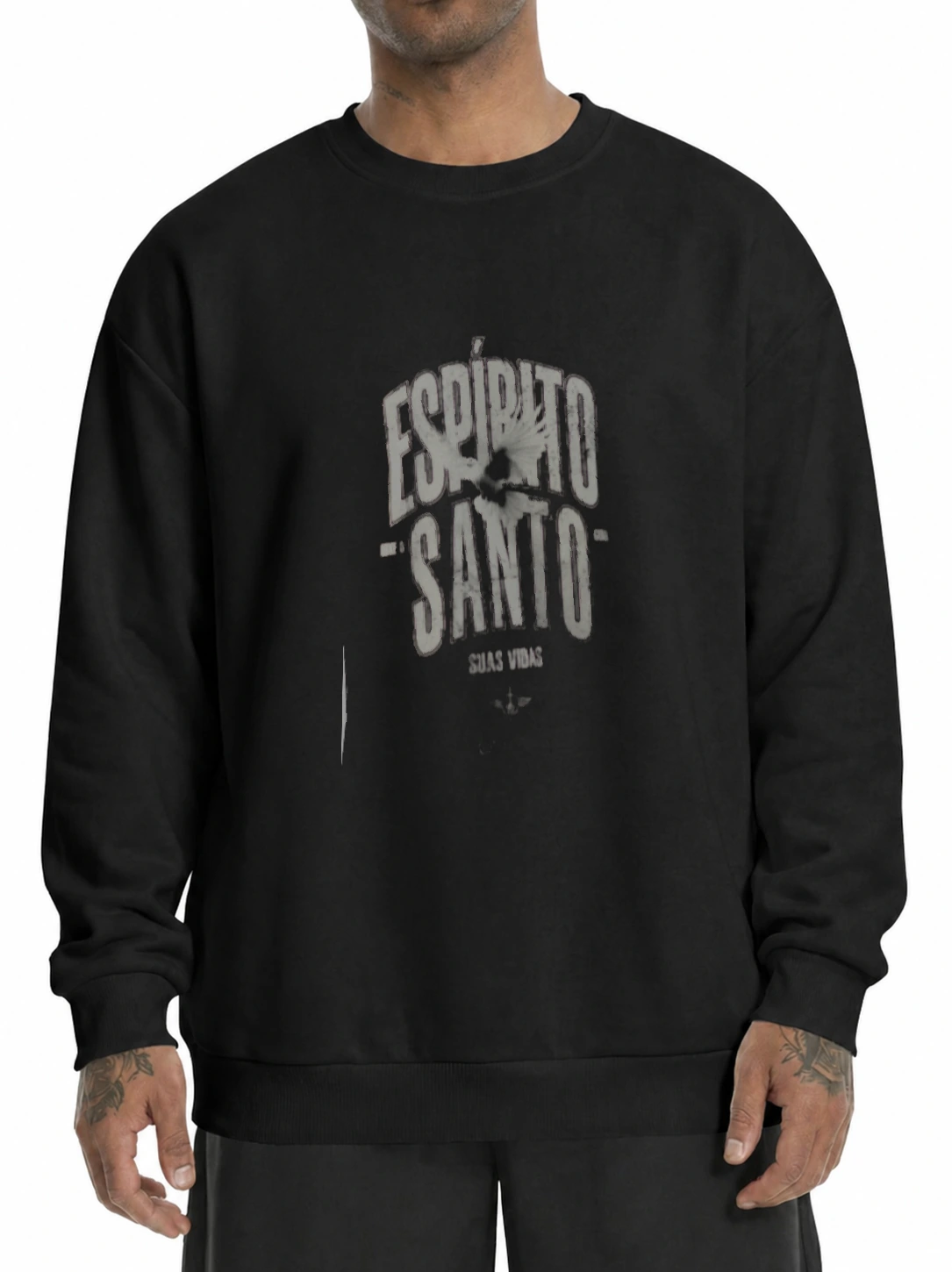 Moletom 320g Espírito Santo | Fé que Veste