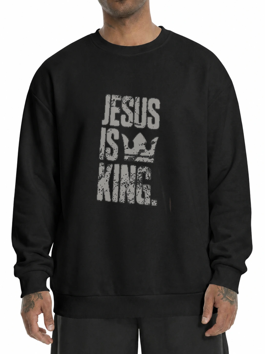 Moletom 320g Jesus Is King M-2 | Fé que Veste