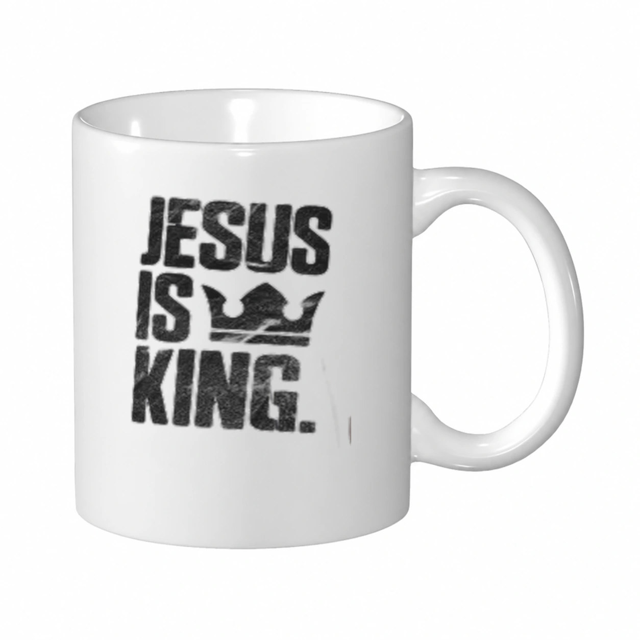 Caneca 325 ml Jesus Is King M-2 | Fé que Veste