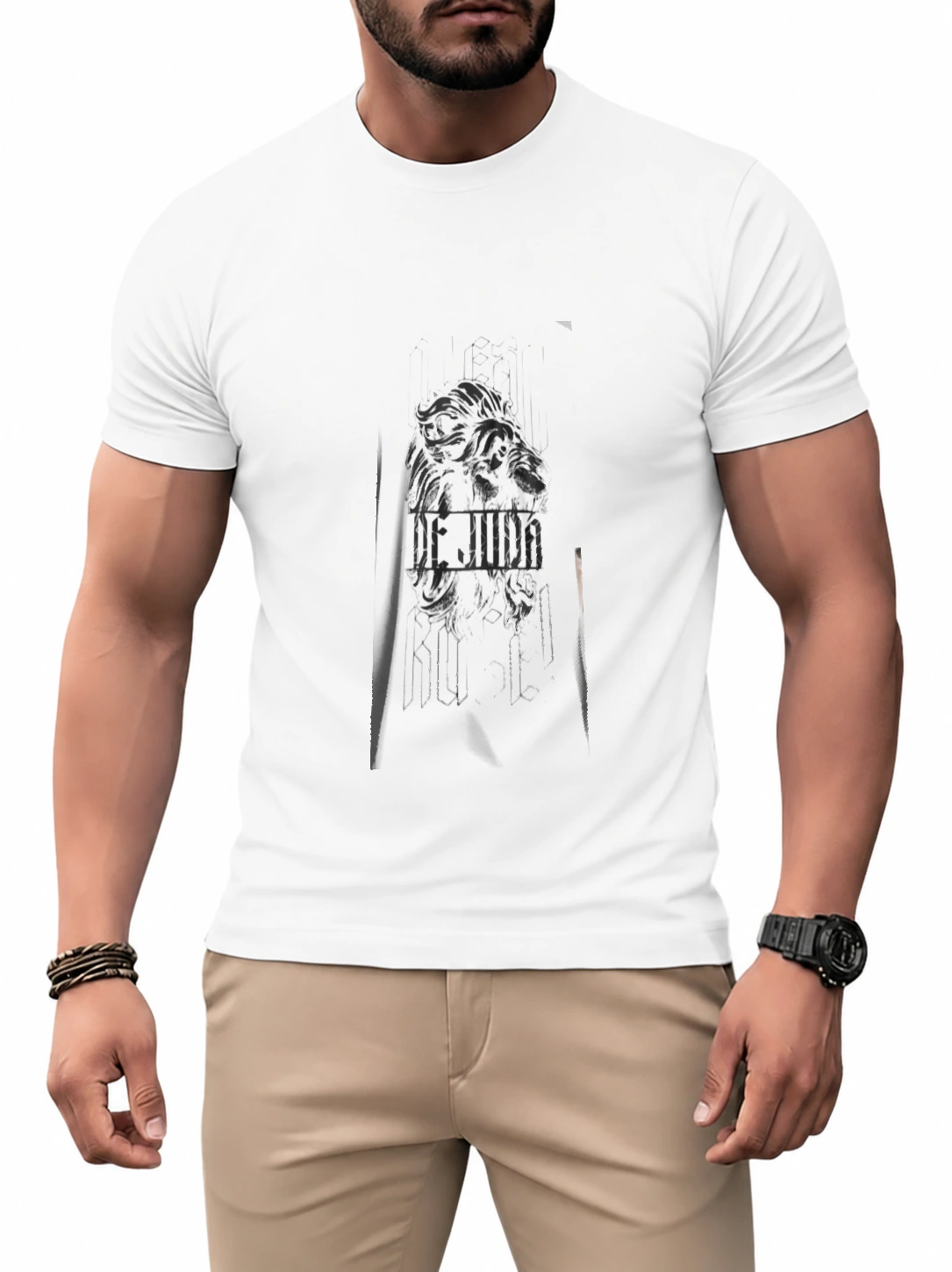 Camiseta dry Leão de Judá · Yeshua | Fé que Veste