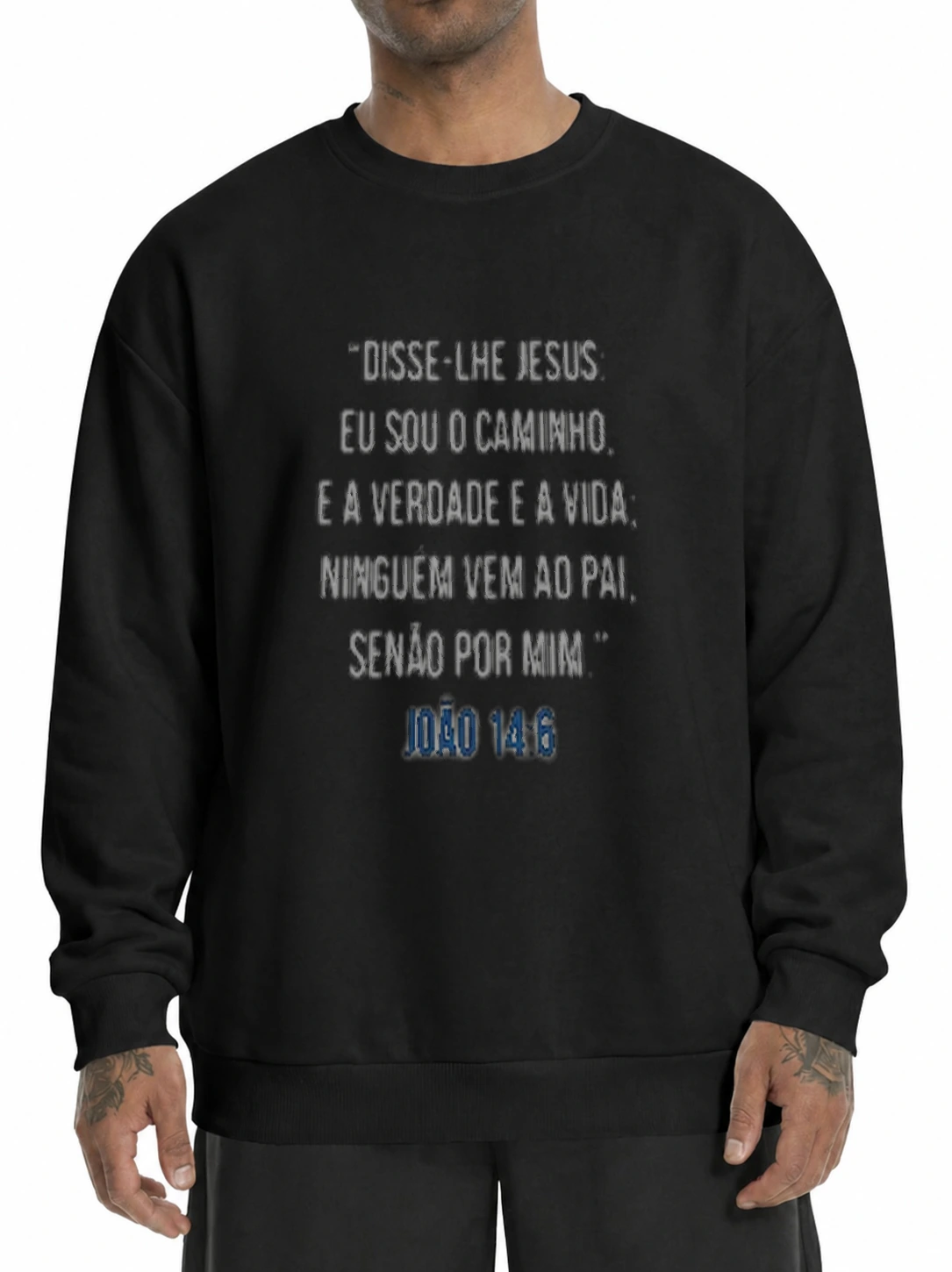 Moletom 320g João 14:6 · Leão de Judá | Fé que Veste