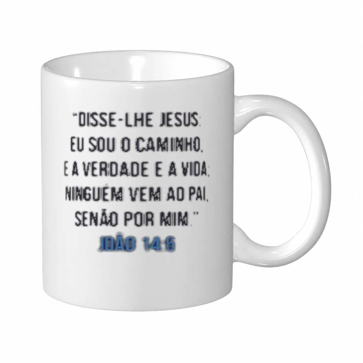 Caneca 325 ml João 14:6 · Leão de Judá | Fé que Veste