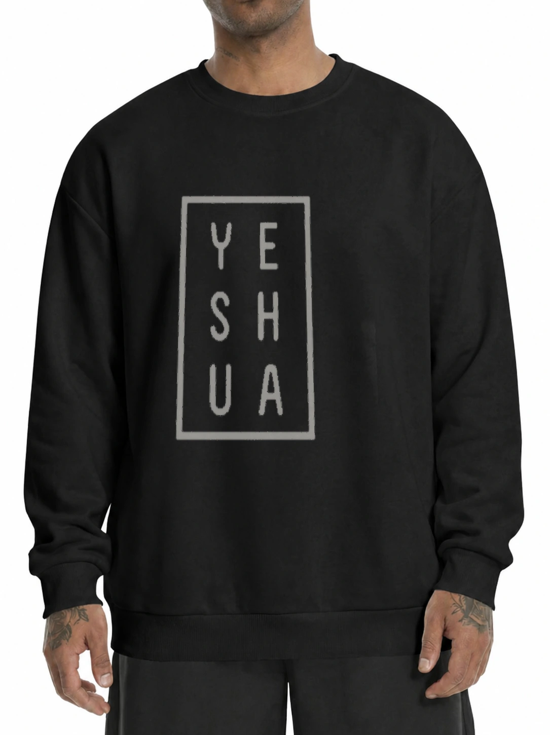 Moletom 320g Yeshua Minimal | Fé que Veste